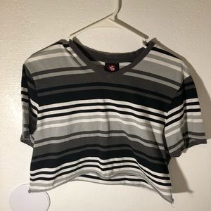 Stripe crop top
